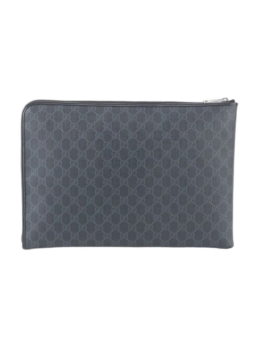 Gucci GG Supreme Leather Clutch Pouch Business